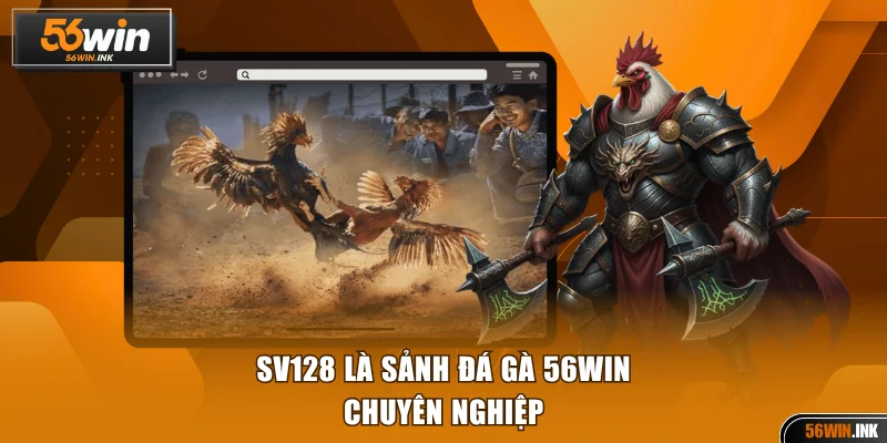 SV128 là sảnh đá gà 56WIN chuyên nghiệp